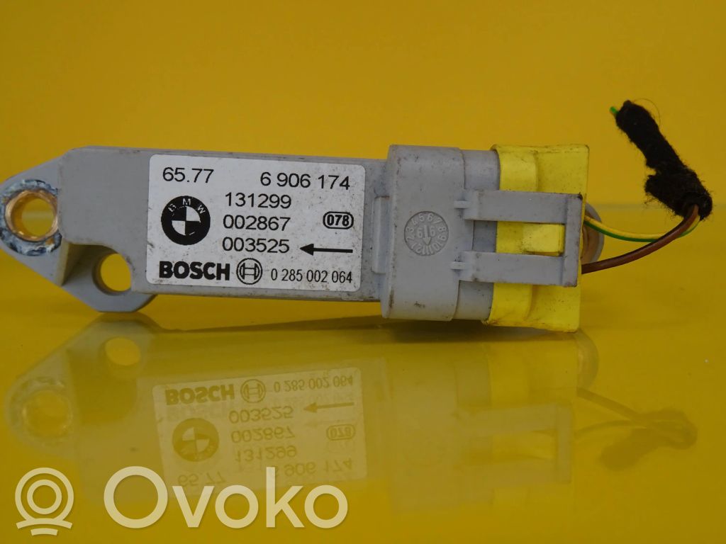 Airbag deployment crash/impact sensor   6906174