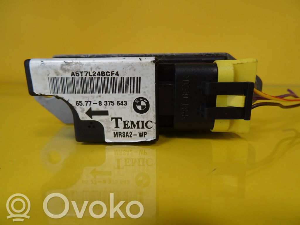 BMW 3 E46 Airbag deployment crash/impact sensor 