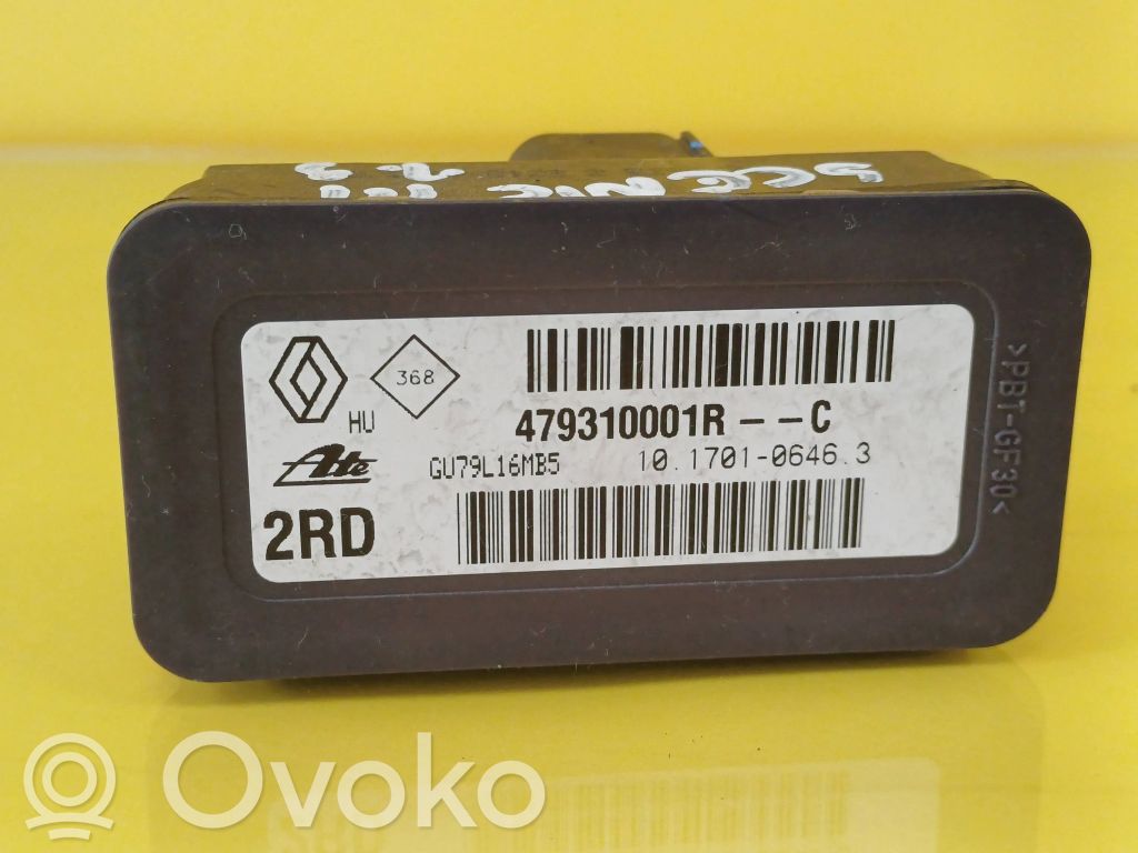 Renault Scenic III -  Grand scenic III ESP acceleration yaw rate sensor 