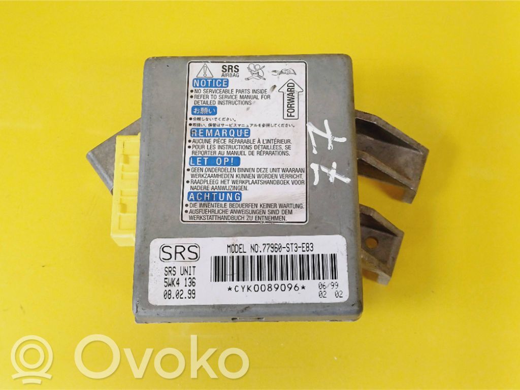 Honda Civic Airbag control unit/module 