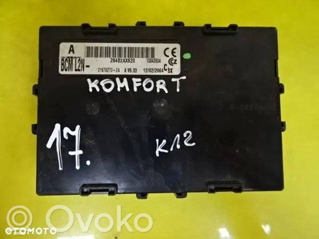 Nissan Micra Komforto modulis 