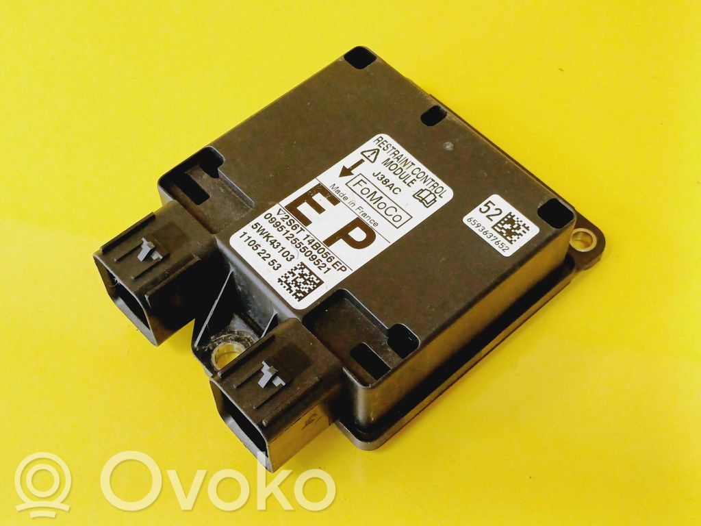 Airbag control unit/module   5S6T14B056JA,5WK43578