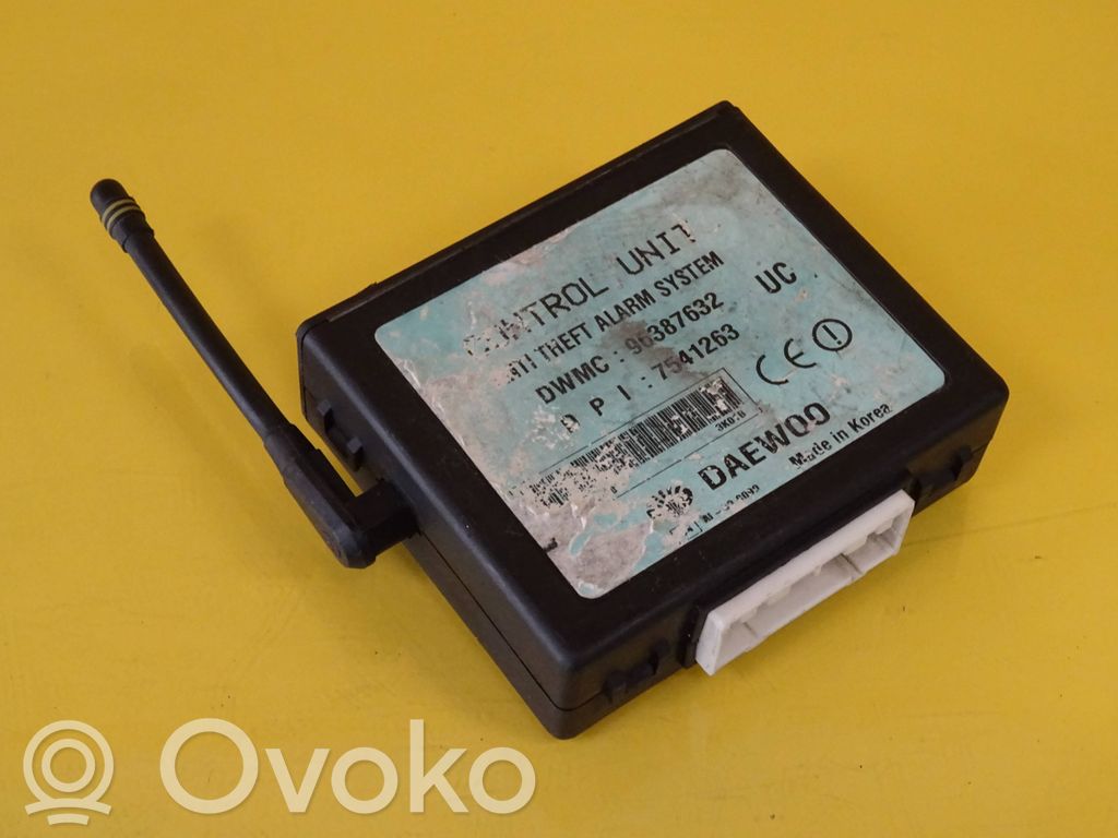 Chevrolet Rezzo Alarm control unit/module 