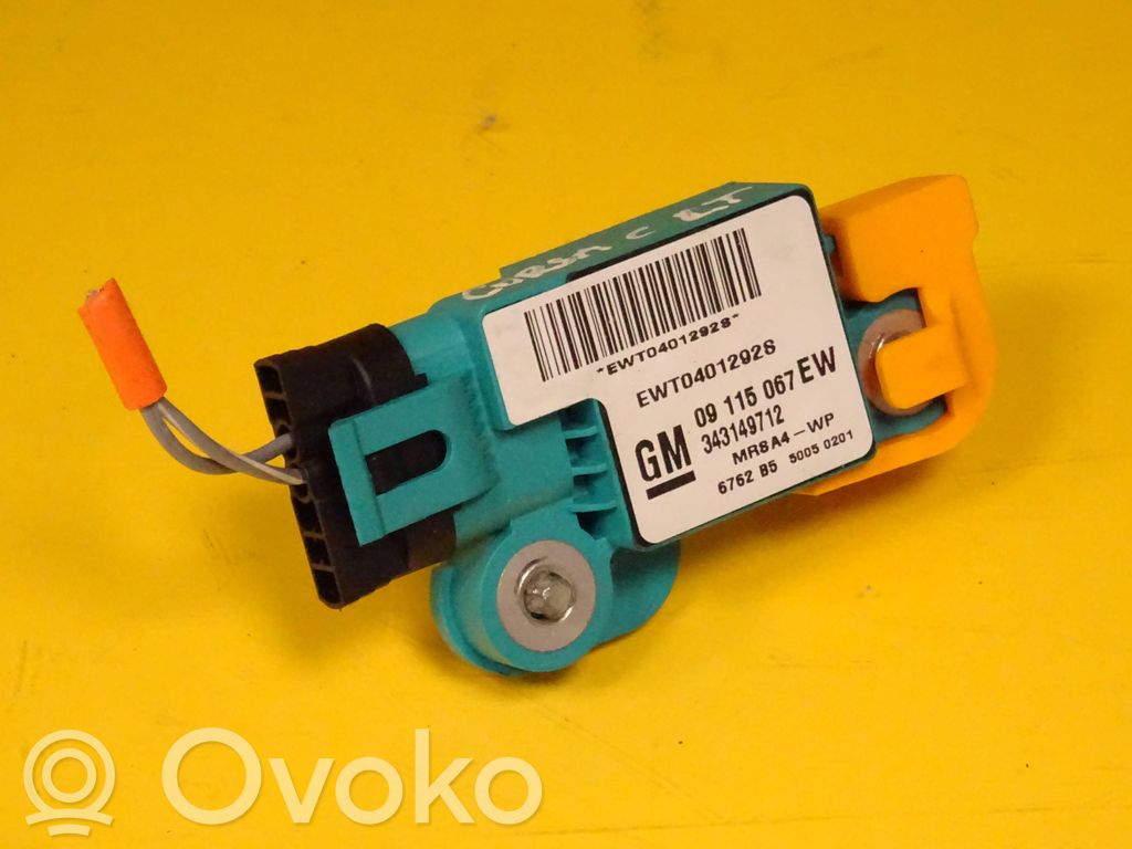Opel Corsa C Airbagsensor Crashsensor Drucksensor 