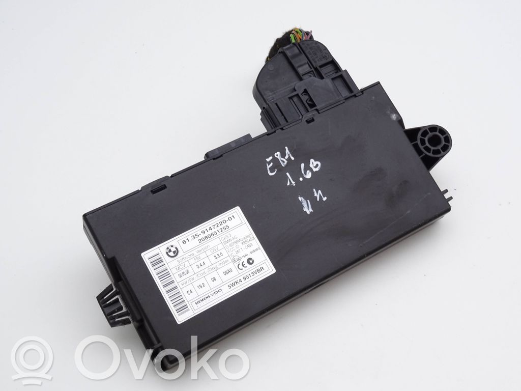 BMW 1 E81 E87 CAS vadības bloka modulis 
