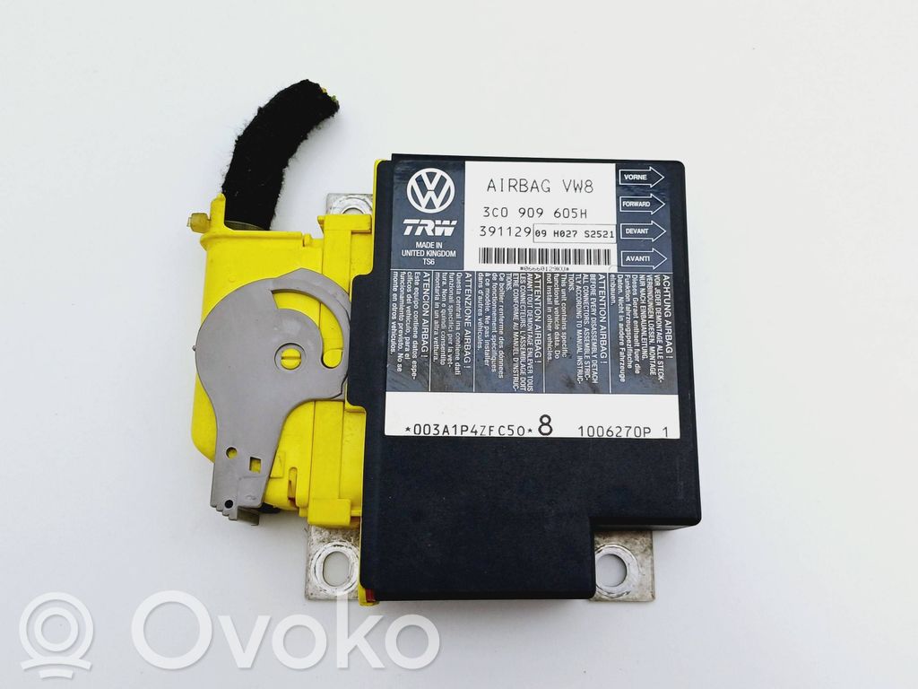 Seat Leon (1P) Airbag control unit/module 