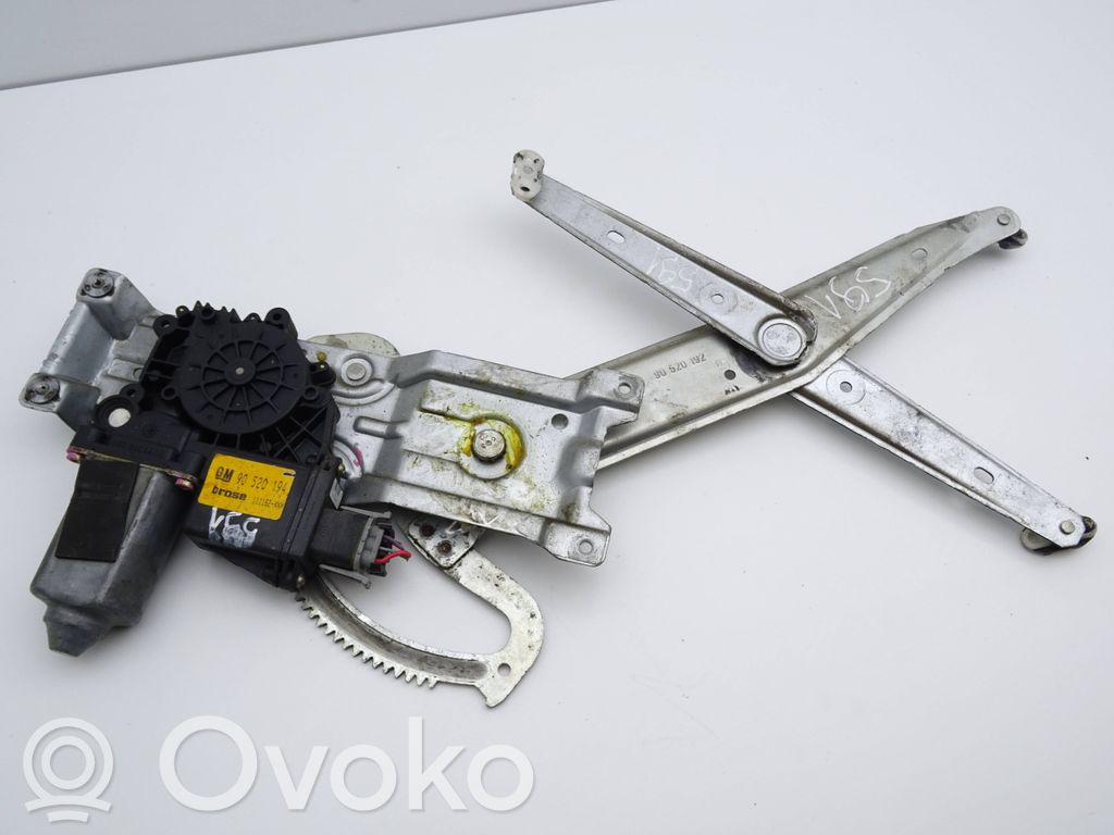 Opel Corsa B Front door window regulator with motor 