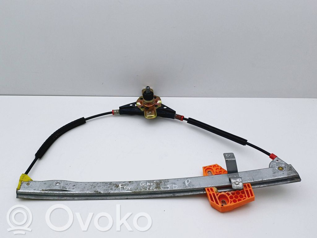Ford Fiesta Manualny podnośnik szyby drzwi przednich 