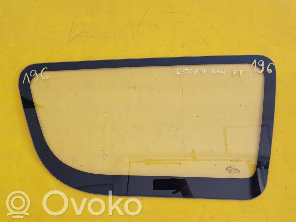 Dacia Logan I Szyba karoseryjna tylna 