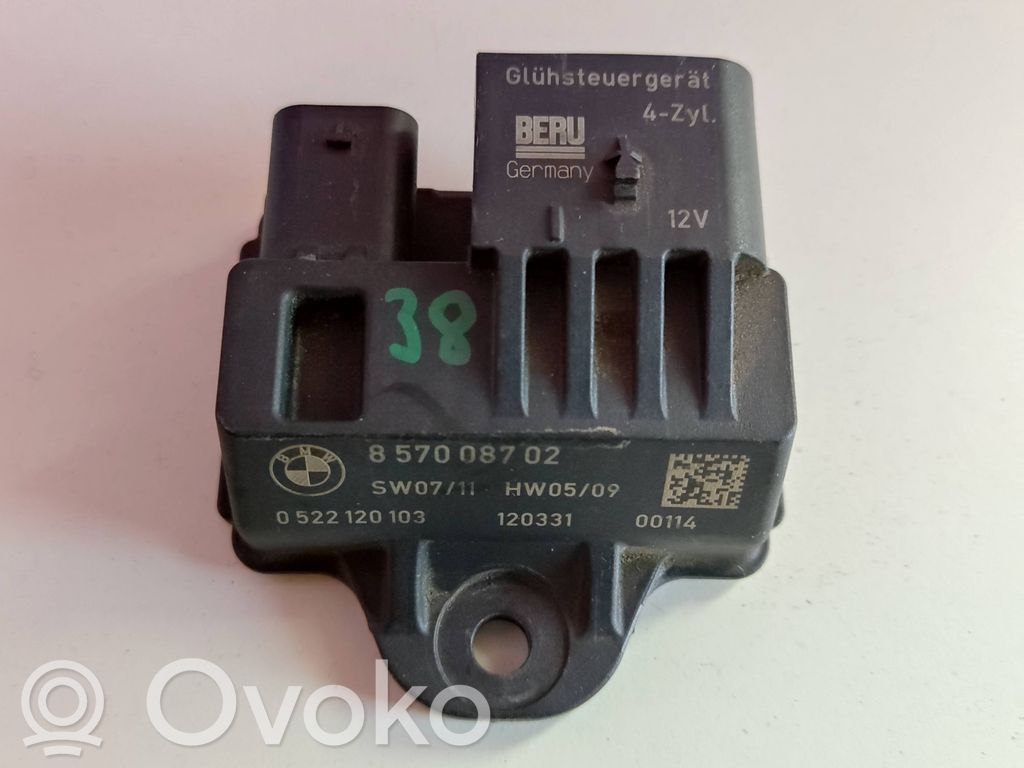BMW 3 F30 F35 F31 Glow plug pre-heat relay 