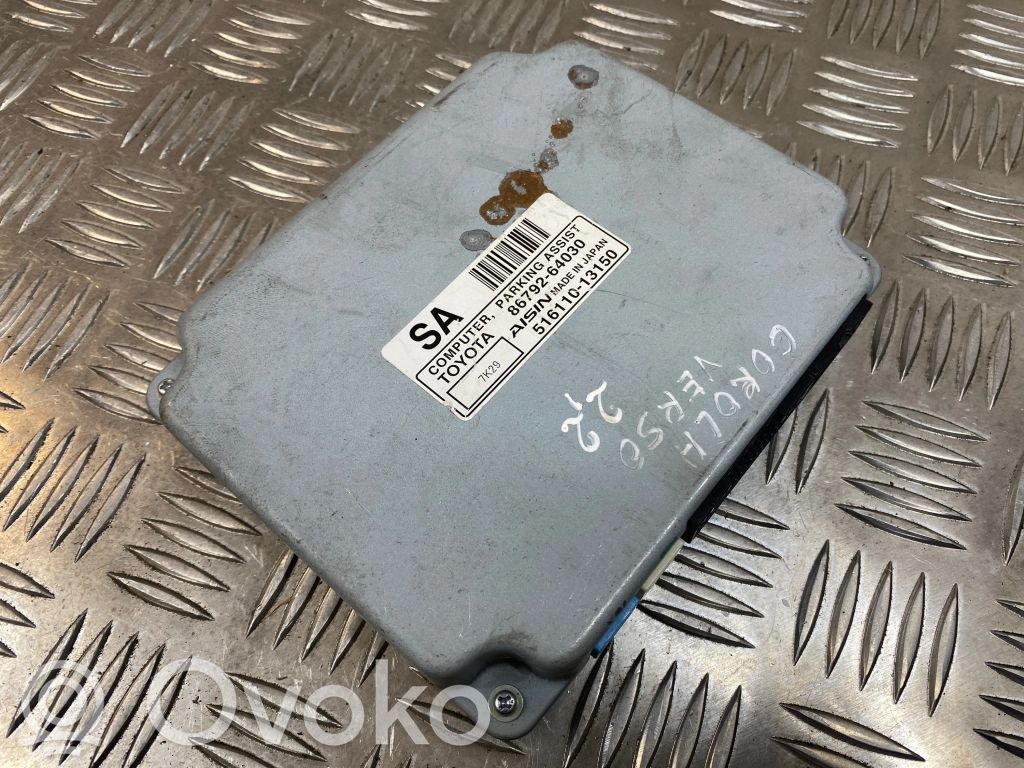 Toyota Corolla Verso AR10 Unidad de control/módulo PDC de aparcamiento 