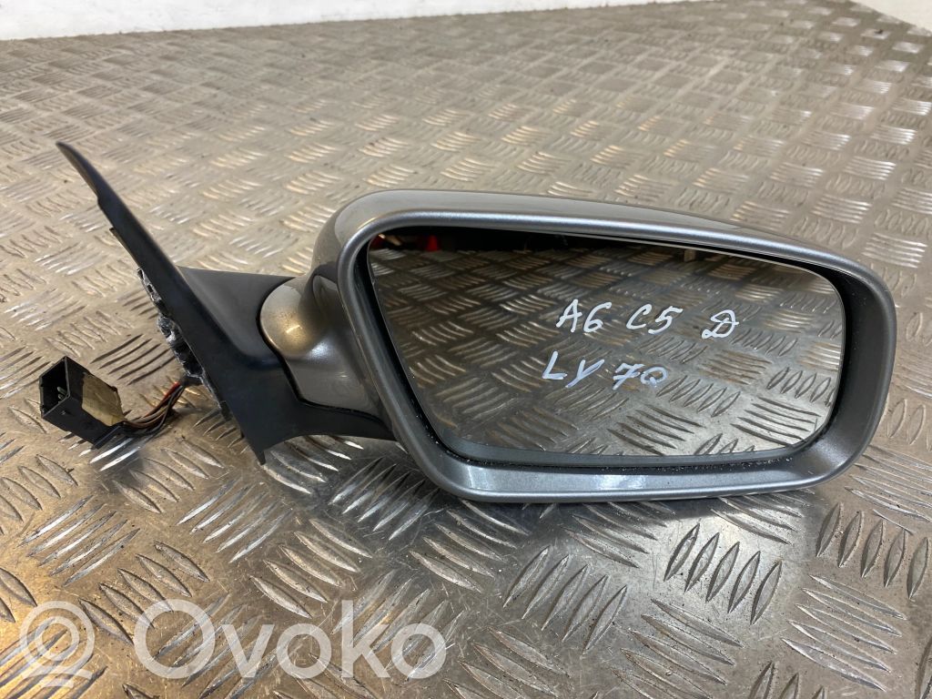 Audi A6 S6 C5 4B Etuoven sähköinen sivupeili 
