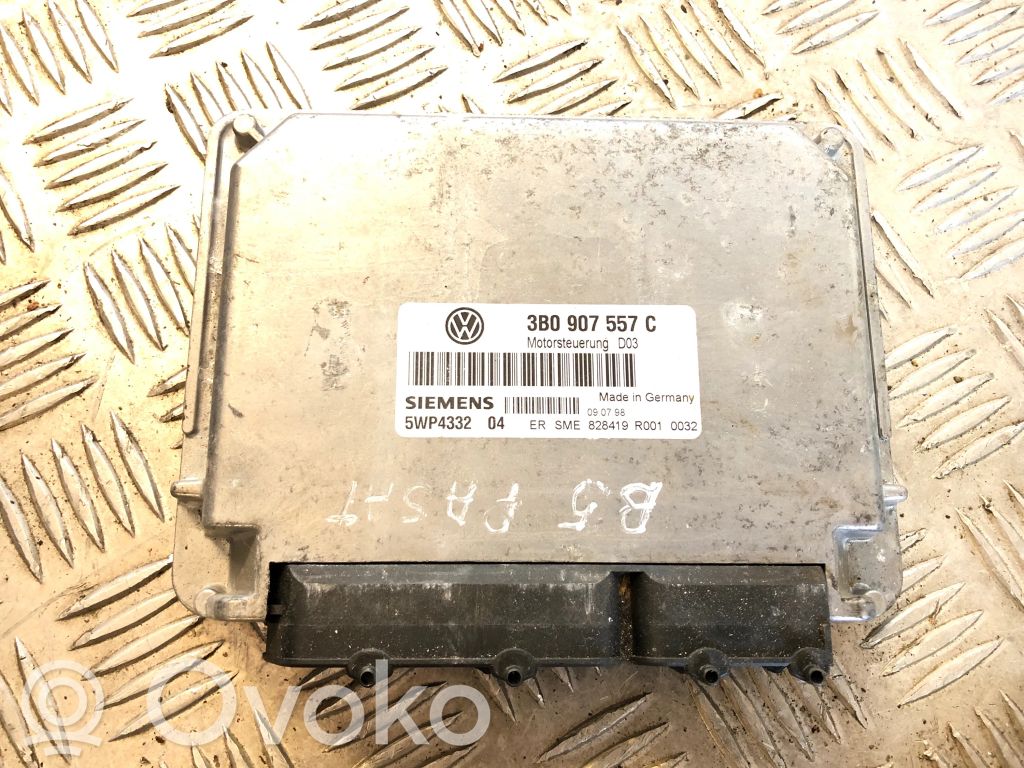 Engine control unit/module   3B0907557C,5WP433204
