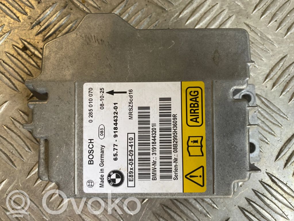 Centralina/modulo airbag   9184432,0285010070,31918443201I,MRSZ5C016
