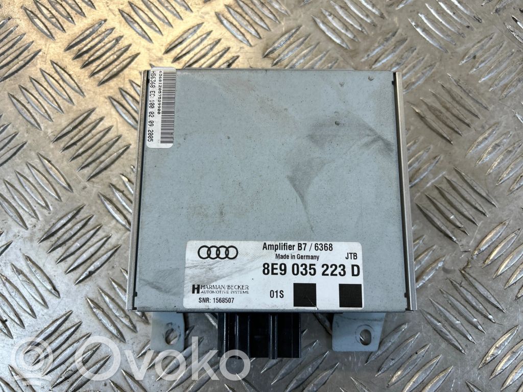 Audi A4 S4 B7 8E 8H Wzmacniacz audio 