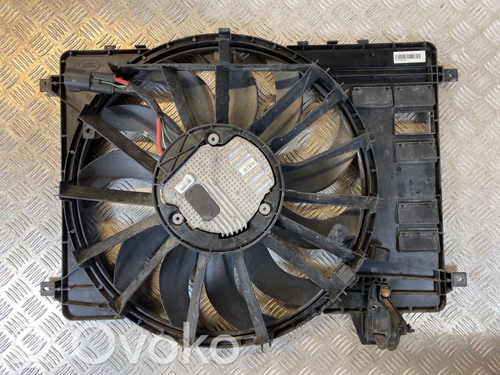 Land Rover Range Rover Evoque L538 Elektrisks radiatoru ventilators 