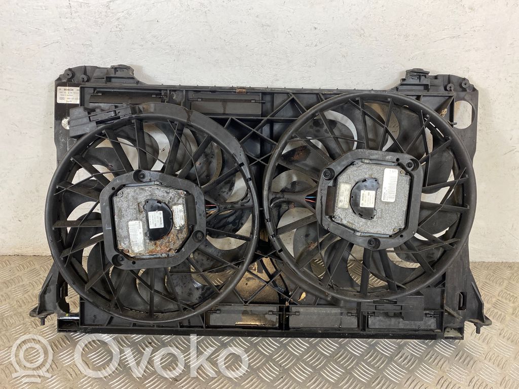 Audi A8 S8 D3 4E Ventiliatorių komplektas 