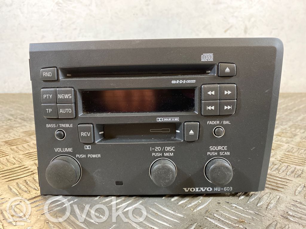 Volvo S60 Unitate principală radio/CD/DVD/GPS 