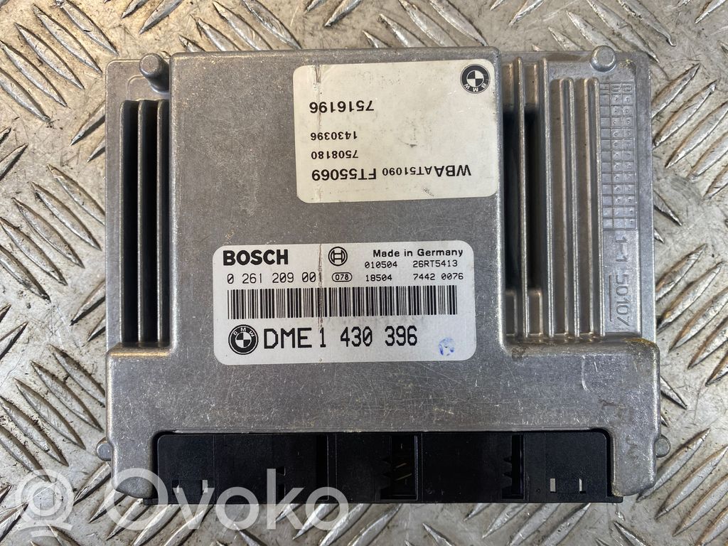 BMW 3 E46 Engine control unit/module 