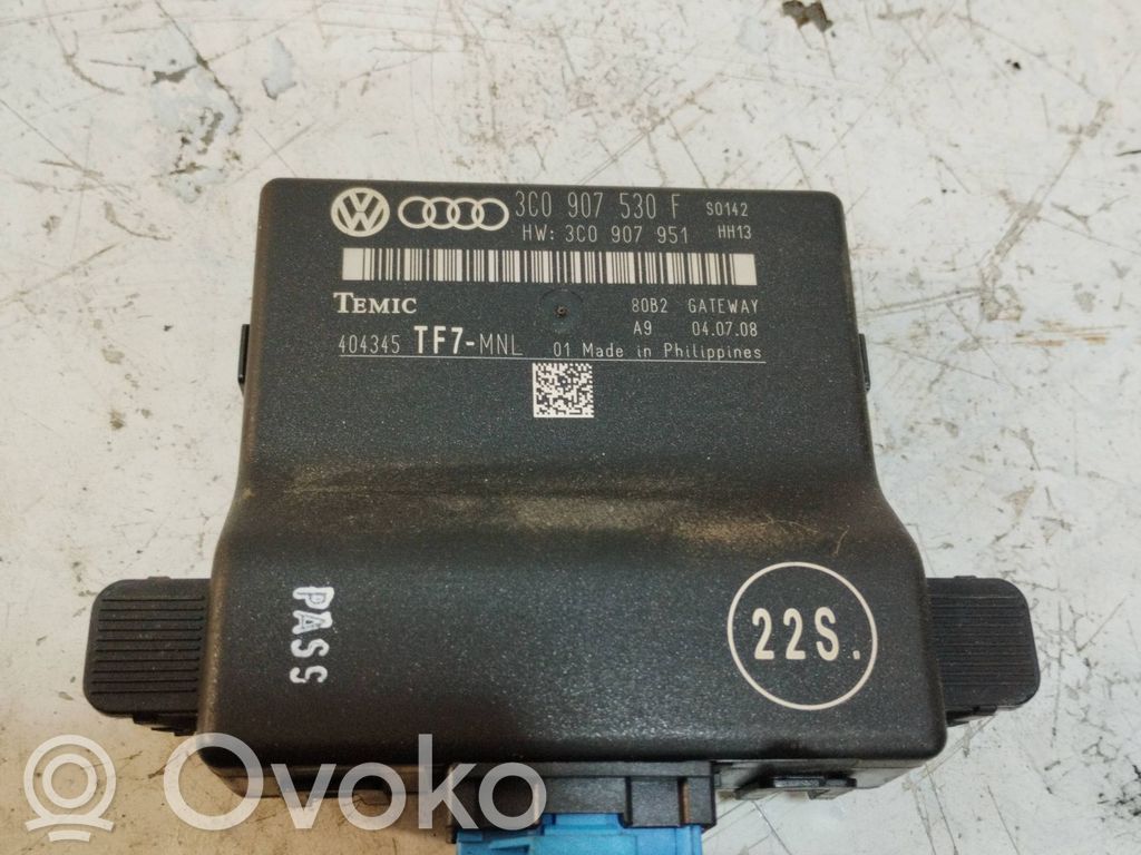 Volkswagen PASSAT CC Moduł sterowania Gateway 