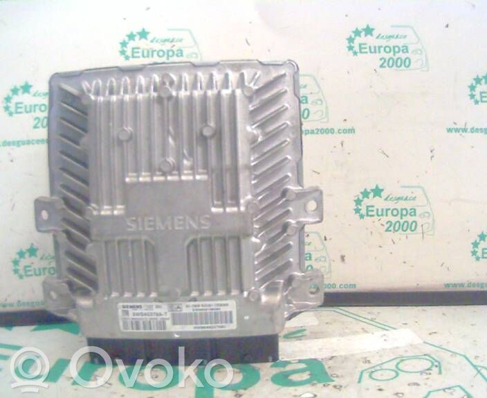 Engine control unit/module   5WS40379AT,SW9658198080,HW9648237680
