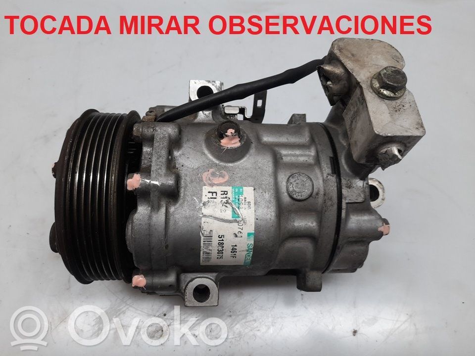 Fiat Grande Punto Compresor (pompă) aer condiționat (A/C) 