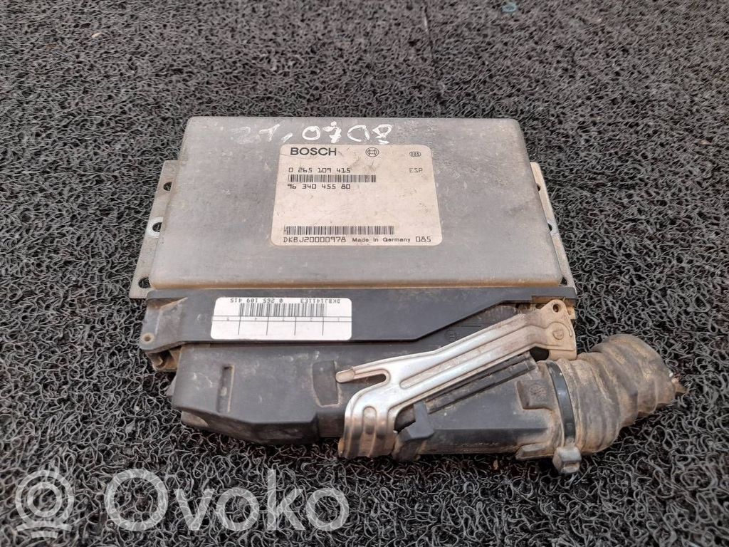 Engine control unit/module   0265109415,9634045580