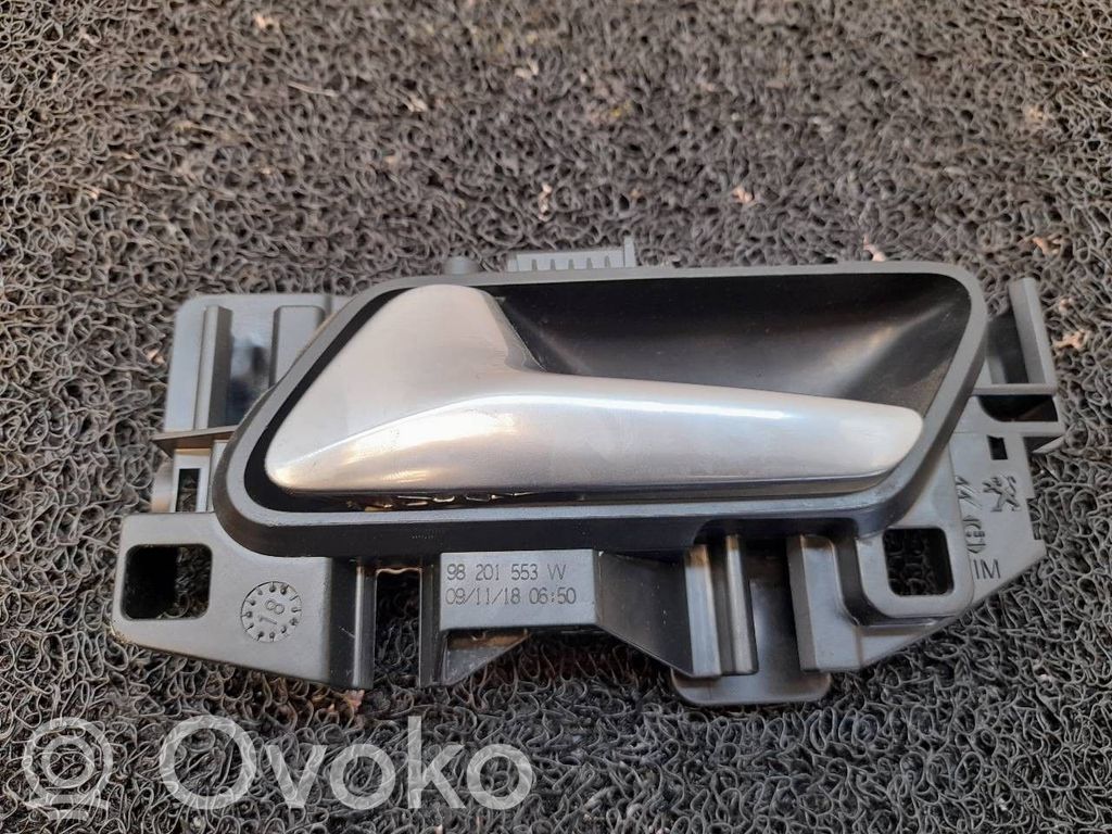Peugeot 3008 II Klamka wewnętrzna drzwi przednich 