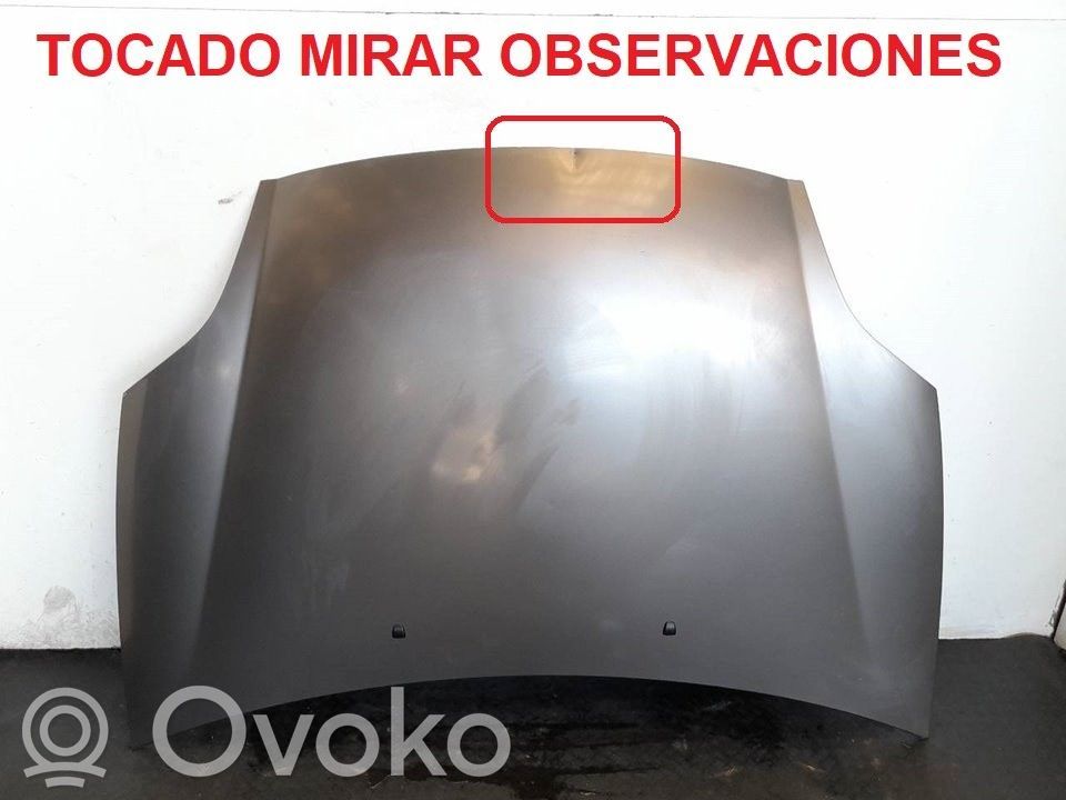 Capó/tapa del motor
