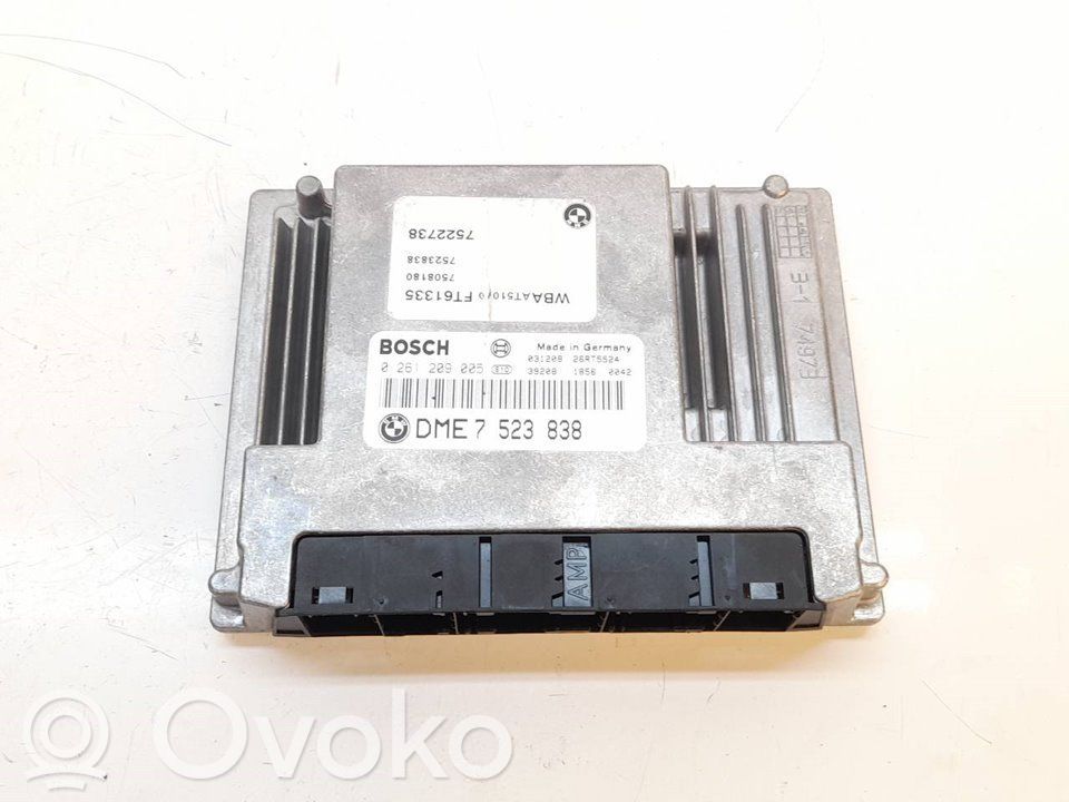 Engine control unit/module   0261209005,7523838,BOSCH