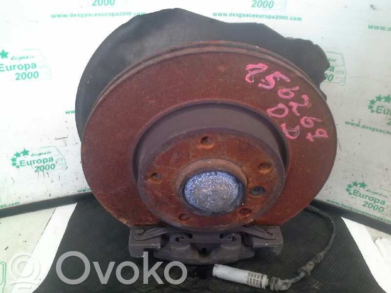 Front wheel hub spindle knuckle