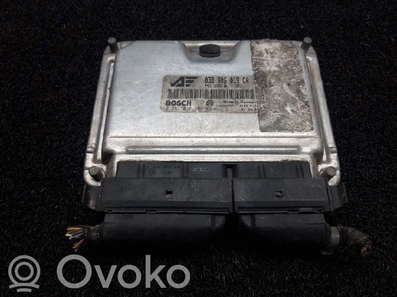 Engine control unit/module   038906019CA,0281010309,YM2112A650MA