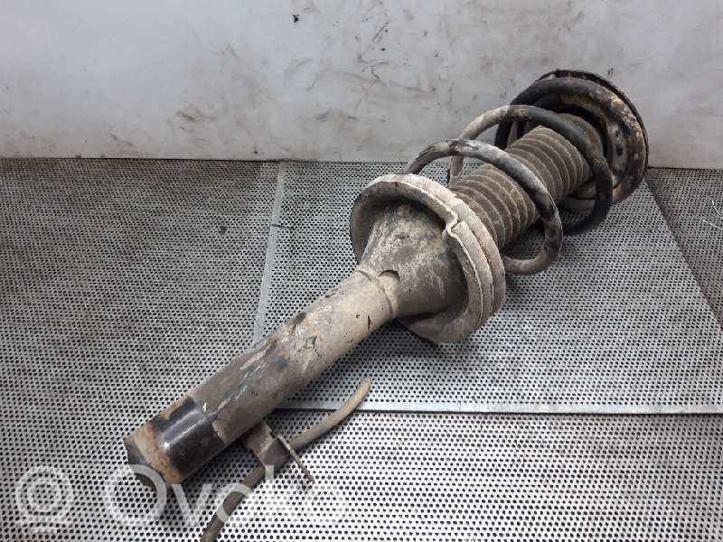 Front shock absorber with coil spring