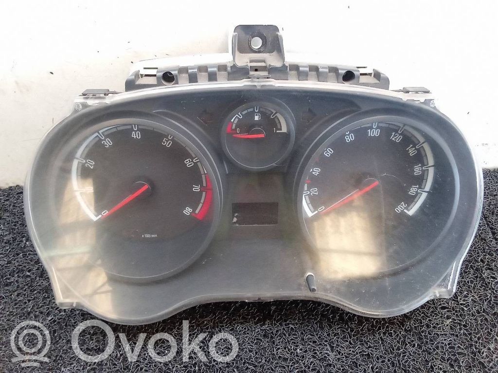 Opel Corsa D Velocímetro (tablero de instrumentos) 