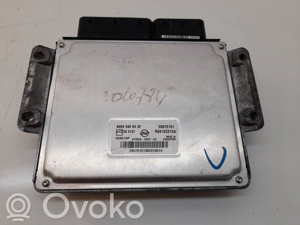 SsangYong Kyron Engine control unit/module 
