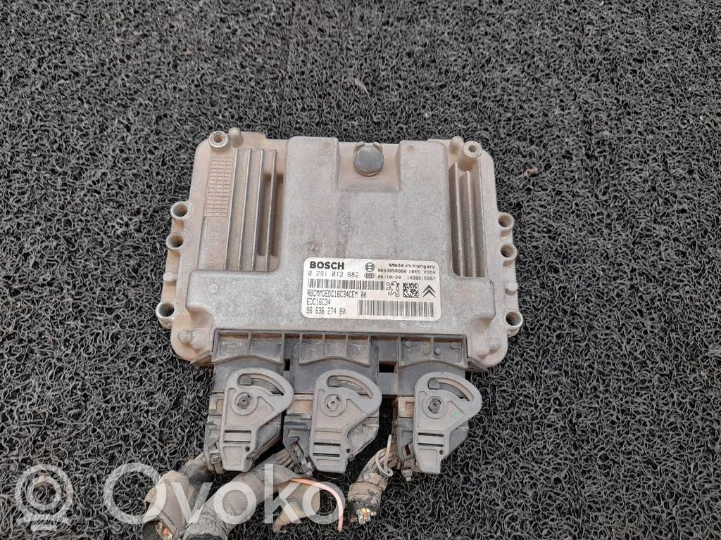 Fiat Scudo Moottorin ohjainlaite/moduuli 