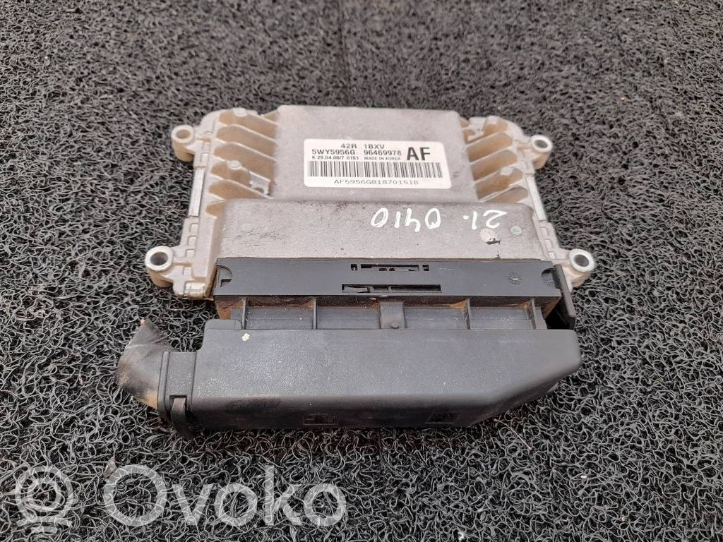 Chevrolet Aveo Unitate/modul de control motor 