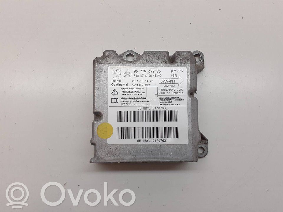 Citroen C4 II Unitate/modul de comandă airbaguri 