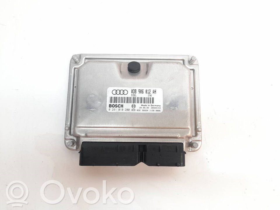 Engine control unit/module   0281010200,038906012AH,BOSCH