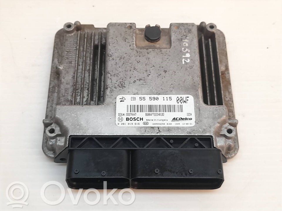 Opel Corsa D Engine control unit/module 