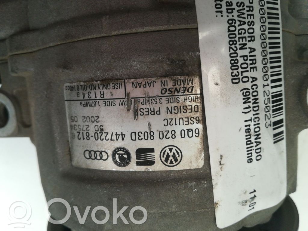 Volkswagen Polo Compresor (pompă) aer condiționat (A/C) 