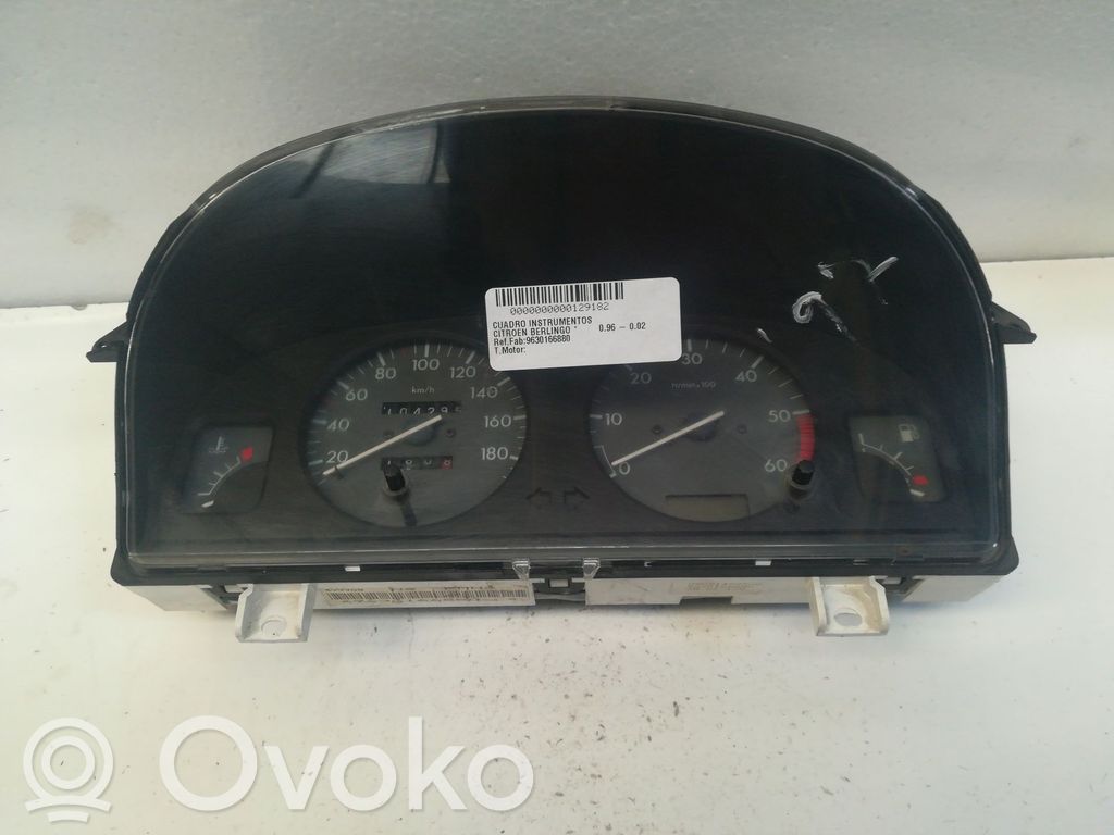 Citroen Berlingo Tachimetro (quadro strumenti) 