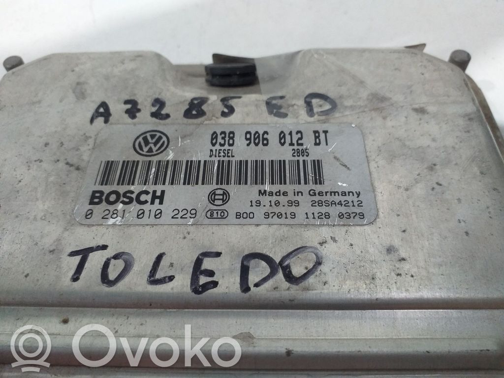 Seat Toledo II (1M) Unitate/modul de control motor 