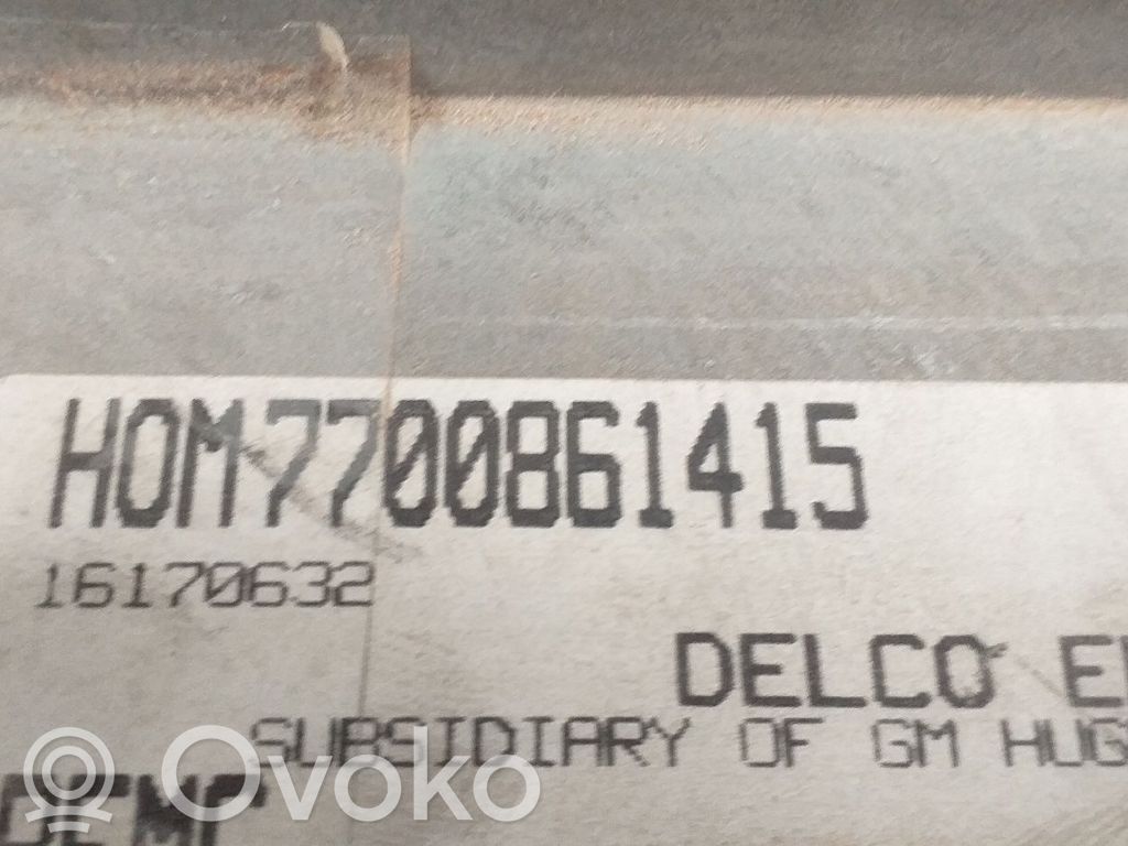 Engine control unit/module   7700861415