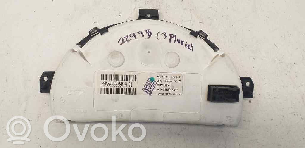 Citroen C3 Pluriel Vitezometru (grup de instrumente) 