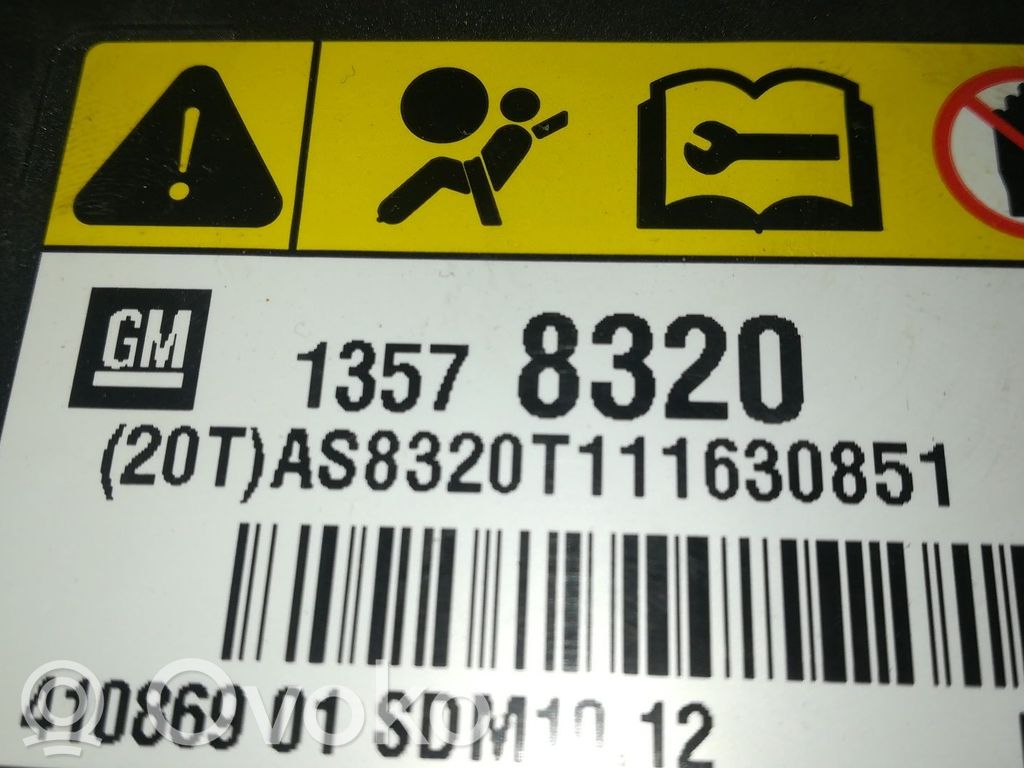 Opel Insignia A Centralina/modulo airbag