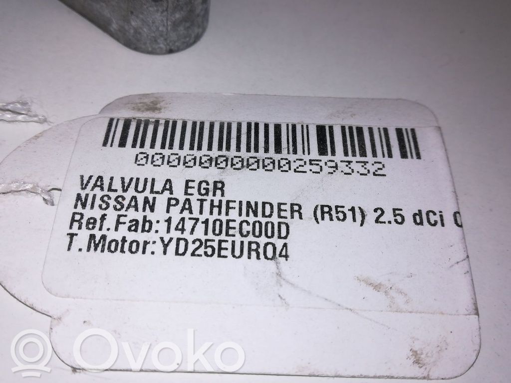 Supapă EGR   14710EC00D