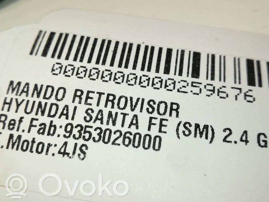 Interruptor del espejo lateral   9353026000