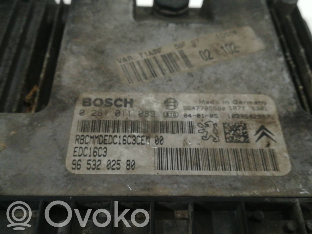 Sterownik / Moduł ECU   0281011089