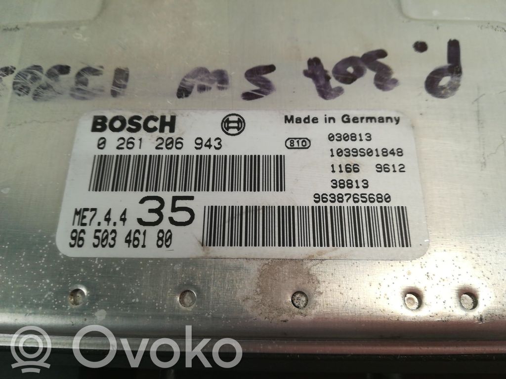 Peugeot 307 Unitate/modul de control motor 